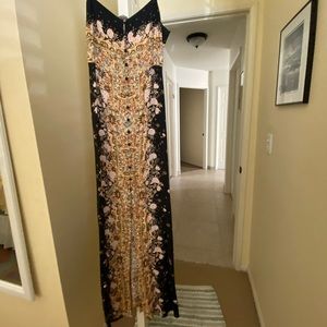 Free People, Long, flowy, soft dress, beautiful colors!
